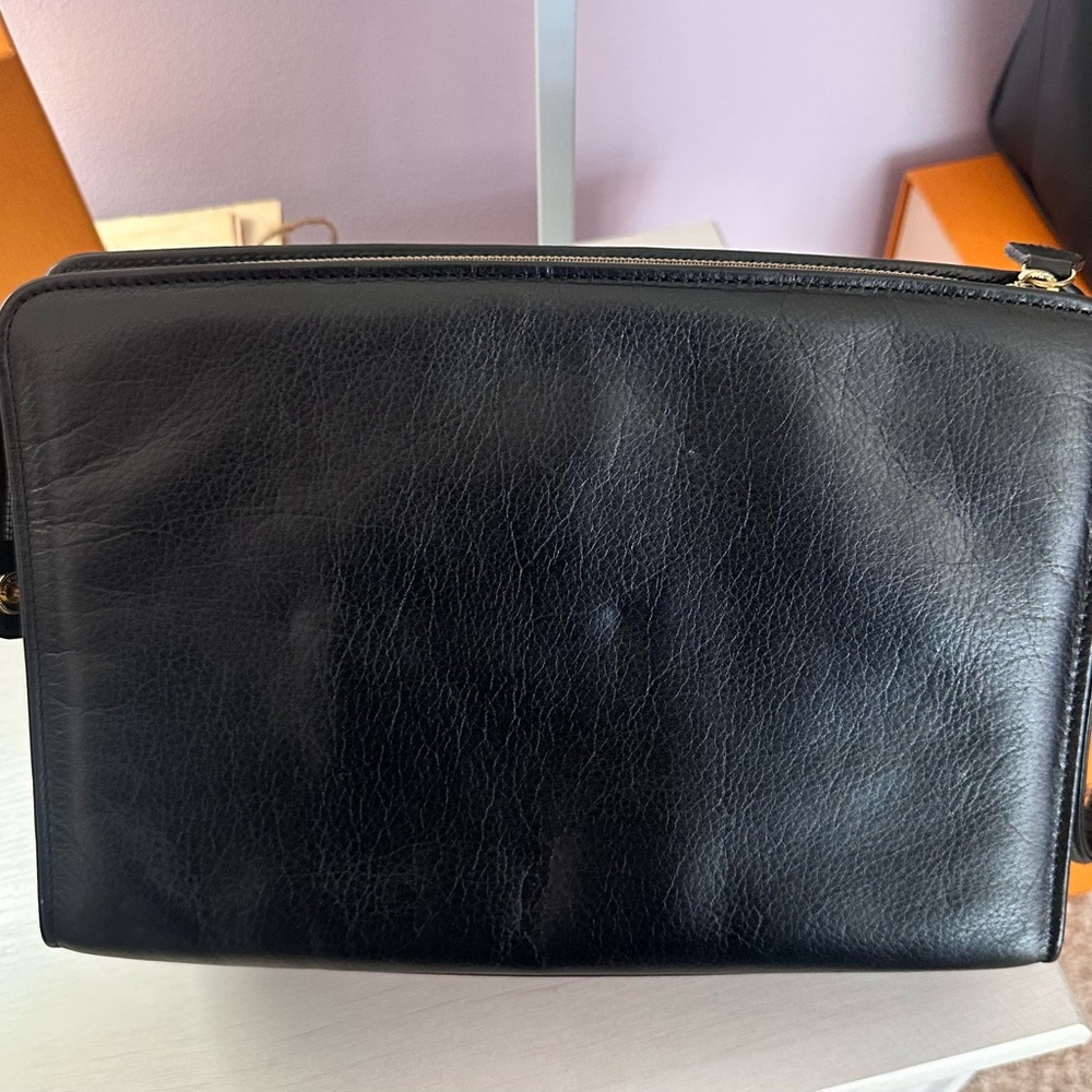 Balenciaga Black Leather Clutch/wristlet - Picture 7 of 12